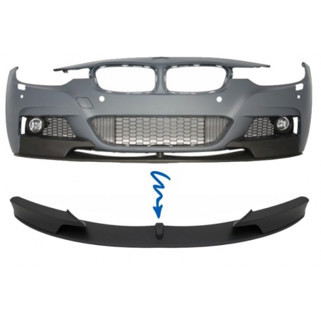 Front Bumper Spoiler suitable for BMW 3 Series F30/F31 (2011-) Sedan/Touring M-Performance Design Front Bumper Spoiler suitable for BMW 3 Series F30/F31 (2011-) Sedan/Touring M-Performance Design