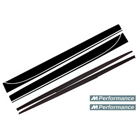 Side Skirts Add-on Lip Extensions suitable for BMW F30 F31 3 Series (2011-Up) M-Performance Design Side Skirts Add-on Lip Extensions suitable for BMW F30 F31 3 Series (2011-Up) M-Performance Design