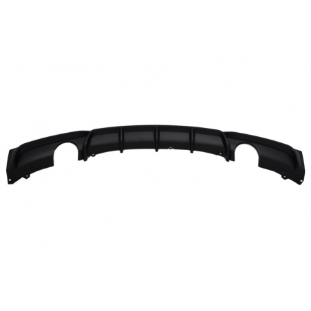 Rear Bumper Spoiler Valance Diffuser Double Outlet Single Exhaust suitable for BMW 3 Series F30 F31 M Performance Design Rear Bumper Spoiler Valance Diffuser Double Outlet Single Exhaust suitable for BMW 3 Series F30 F31 M Performance Design