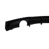 Rear Bumper Spoiler Valance Diffuser Double Outlet Single Exhaust suitable for BMW 3 Series F30 F31 M Performance Design Rear Bumper Spoiler Valance Diffuser Double Outlet Single Exhaust suitable for BMW 3 Series F30 F31 M Performance Design