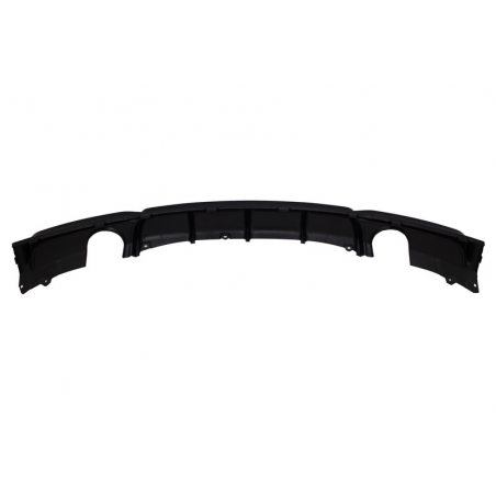 Rear Bumper Spoiler Valance Diffuser Double Outlet Single Exhaust suitable for BMW 3 Series F30 F31 M Performance Design Rear Bumper Spoiler Valance Diffuser Double Outlet Single Exhaust suitable for BMW 3 Series F30 F31 M Performance Design