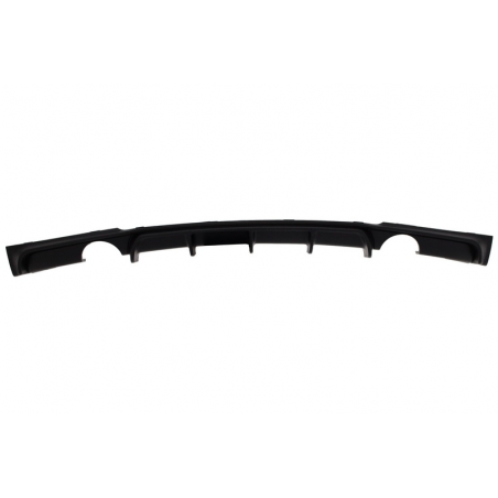 Rear Bumper Spoiler Valance Diffuser Double Outlet Single Exhaust suitable for BMW 3 Series F30 F31 M Performance Design Rear Bumper Spoiler Valance Diffuser Double Outlet Single Exhaust suitable for BMW 3 Series F30 F31 M Performance Design