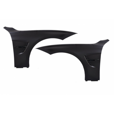 Front Fenders suitable for BMW 3 Series 3 F30 F31 (2011-up) Sedan Touring M3 Design Black Front Fenders suitable for BMW 3 Series 3 F30 F31 (2011-up) Sedan Touring M3 Design Black