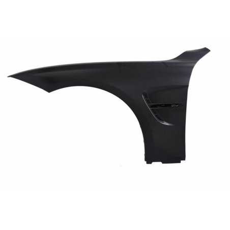 Front Fenders suitable for BMW 3 Series 3 F30 F31 (2011-up) Sedan Touring M3 Design Black Front Fenders suitable for BMW 3 Series 3 F30 F31 (2011-up) Sedan Touring M3 Design Black