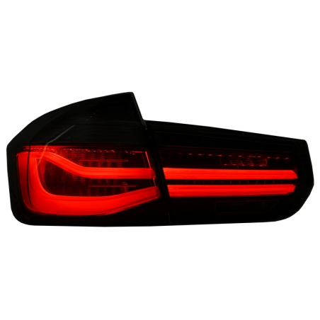 Taillights M Performance Black Line suitable for BMW 3 Series F30 Pre LCI (2011-2014) Red Smoke Conversion to LCI Design Taillights M Performance Black Line suitable for BMW 3 Series F30 Pre LCI (2011-2014) Red Smoke Conversion to LCI Design