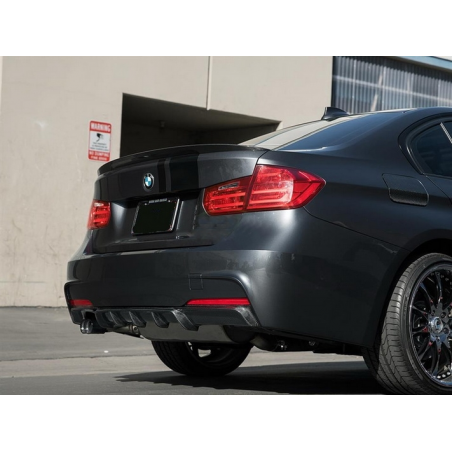 Rear Bumper Spoiler Valance Diffuser Carbon suitable for BMW 3 Series F30 F31 (2011-up) M-Performance Design Left Outlet Rear Bumper Spoiler Valance Diffuser Carbon suitable for BMW 3 Series F30 F31 (2011-up) M-Performance Design Left Outlet