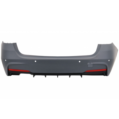 Rear Bumper suitable for BMW 3 Series F31 Touring Non LCI & LCI (2011-2018) M-Performance Design Double Single Outlet Rear Bumper suitable for BMW 3 Series F31 Touring Non LCI & LCI (2011-2018) M-Performance Design Double Single Outlet