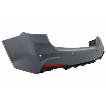 Rear Bumper suitable for BMW 3 Series F31 Touring Non LCI & LCI (2011-2018) M-Performance Design Double Single Outlet Rear Bumper suitable for BMW 3 Series F31 Touring Non LCI & LCI (2011-2018) M-Performance Design Double Single Outlet