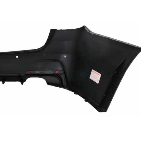 Rear Bumper suitable for BMW 3 Series F31 Touring Non LCI & LCI (2011-2018) M-Performance Design Double Single Outlet Rear Bumper suitable for BMW 3 Series F31 Touring Non LCI & LCI (2011-2018) M-Performance Design Double Single Outlet