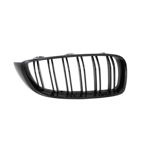 Central Grilles Kidney Grilles suitable for BMW 4 Series F32 (2013-up) Double Stripe M Design Piano Black Central Grilles Kidney Grilles suitable for BMW 4 Series F32 (2013-up) Double Stripe M Design Piano Black