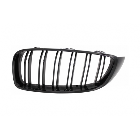 Central Grilles Kidney Grilles suitable for BMW 4 Series F32 (2013-up) Double Stripe M Design Piano Black Central Grilles Kidney Grilles suitable for BMW 4 Series F32 (2013-up) Double Stripe M Design Piano Black