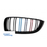 Central Grilles Kidney Grilles suitable for BMW 4 Series F32 (2013-up) Double Stripe M-Power Design Piano Black Central Grilles Kidney Grilles suitable for BMW 4 Series F32 (2013-up) Double Stripe M-Power Design Piano Black