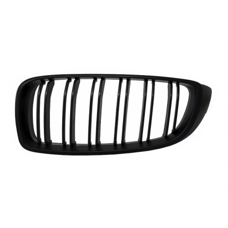 Central Grilles Kidney Grilles suitable for BMW 4 Series F32 (2013-up) Double Stripe M Design Matte Black Central Grilles Kidney Grilles suitable for BMW 4 Series F32 (2013-up) Double Stripe M Design Matte Black