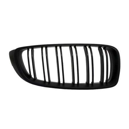 Central Grilles Kidney Grilles suitable for BMW 4 Series F32 (2013-up) Double Stripe M Design Matte Black Central Grilles Kidney Grilles suitable for BMW 4 Series F32 (2013-up) Double Stripe M Design Matte Black