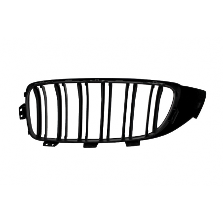 Central Grilles Kidney Grilles suitable for BMW 4 Series F32 (2013-up) Double Stripe M Design Matte Black Central Grilles Kidney Grilles suitable for BMW 4 Series F32 (2013-up) Double Stripe M Design Matte Black