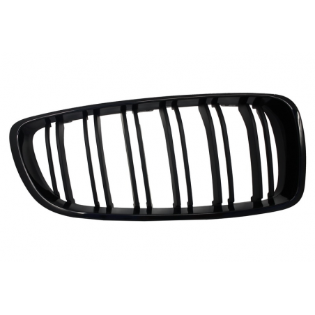 Central Grilles Kidney Grilles suitable for BMW 4 Series F32 (2013-up) Double Matt Stripe M Design Piano Black Central Grilles Kidney Grilles suitable for BMW 4 Series F32 (2013-up) Double Matt Stripe M Design Piano Black