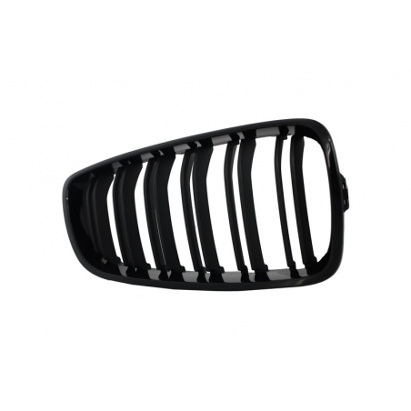 Central Grilles Kidney Grilles suitable for BMW 4 Series F32 (2013-up) Double Matt Stripe M Design Piano Black Central Grilles Kidney Grilles suitable for BMW 4 Series F32 (2013-up) Double Matt Stripe M Design Piano Black