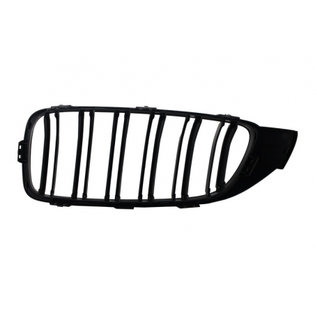 Central Grilles Kidney Grilles suitable for BMW 4 Series F32 (2013-up) Double Matt Stripe M Design Piano Black Central Grilles Kidney Grilles suitable for BMW 4 Series F32 (2013-up) Double Matt Stripe M Design Piano Black