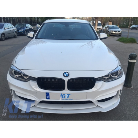 Central Grilles Kidney Grilles suitable for BMW 4 Series F32 (2013-up) Double Matt Stripe M Design Piano Black Central Grilles Kidney Grilles suitable for BMW 4 Series F32 (2013-up) Double Matt Stripe M Design Piano Black