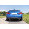 Rear Bumper Diffuser suitable for BMW F32 F33 F36 (2013-) Coupe Cabrio 4 Series M Performance Design Left Double Outlet Rear Bumper Diffuser suitable for BMW F32 F33 F36 (2013-) Coupe Cabrio 4 Series M Performance Design Left Double Outlet