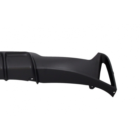 Rear Bumper Diffuser suitable for BMW F32 F33 F36 (2013-) Coupe Cabrio 4 Series M Performance Design Left Double Outlet