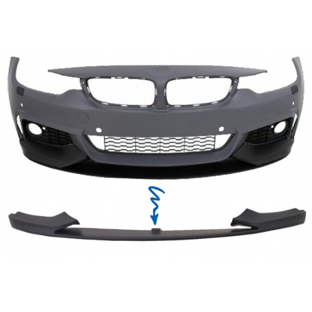 Front Bumper Spoiler Lip suitable for BMW 4 Series F32 F33 F36 Coupe Cabrio Grand Coupe M-Performance Front Bumper Spoiler Lip suitable for BMW 4 Series F32 F33 F36 Coupe Cabrio Grand Coupe M-Performance