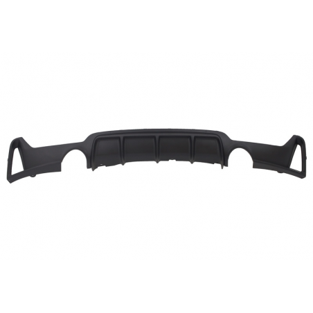 Rear Bumper Diffuser suitable for BMW F32 F33 F36 (2013-) Coupe Cabrio 4 Series M Performance Design Twin Single Outlet Rear Bumper Diffuser suitable for BMW F32 F33 F36 (2013-) Coupe Cabrio 4 Series M Performance Design Twin Single Outlet