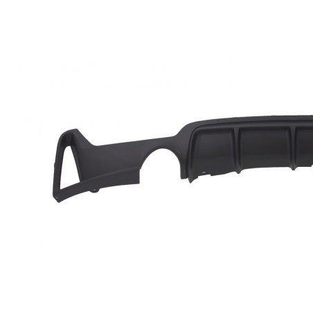 Rear Bumper Diffuser suitable for BMW F32 F33 F36 (2013-) Coupe Cabrio 4 Series M Performance Design Twin Single Outlet Rear Bumper Diffuser suitable for BMW F32 F33 F36 (2013-) Coupe Cabrio 4 Series M Performance Design Twin Single Outlet