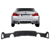 Rear Bumper Diffuser suitable for BMW F32 F33 F36 (2013-) Coupe Cabrio 4 Series M Performance Design Twin Single Outlet Rear Bumper Diffuser suitable for BMW F32 F33 F36 (2013-) Coupe Cabrio 4 Series M Performance Design Twin Single Outlet