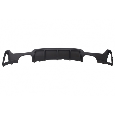 Rear Bumper Diffuser suitable for BMW F32 F33 F36 (2013-) Coupe Cabrio 4 Series M Performance Design Twin Double Outlet Rear Bumper Diffuser suitable for BMW F32 F33 F36 (2013-) Coupe Cabrio 4 Series M Performance Design Twin Double Outlet