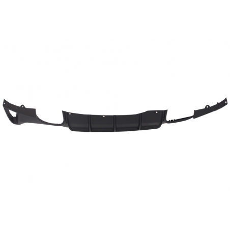 Rear Bumper Diffuser suitable for BMW F32 F33 F36 (2013-) Coupe Cabrio 4 Series M Performance Design Twin Double Outlet Rear Bumper Diffuser suitable for BMW F32 F33 F36 (2013-) Coupe Cabrio 4 Series M Performance Design Twin Double Outlet