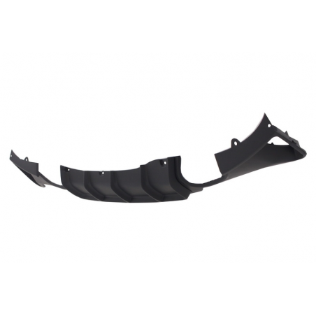 Rear Bumper Diffuser suitable for BMW F32 F33 F36 (2013-) Coupe Cabrio 4 Series M Performance Design Twin Double Outlet Rear Bumper Diffuser suitable for BMW F32 F33 F36 (2013-) Coupe Cabrio 4 Series M Performance Design Twin Double Outlet