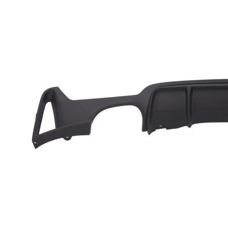 Rear Bumper Diffuser suitable for BMW F32 F33 F36 (2013-) Coupe Cabrio 4 Series M Performance Design Twin Double Outlet Rear Bumper Diffuser suitable for BMW F32 F33 F36 (2013-) Coupe Cabrio 4 Series M Performance Design Twin Double Outlet