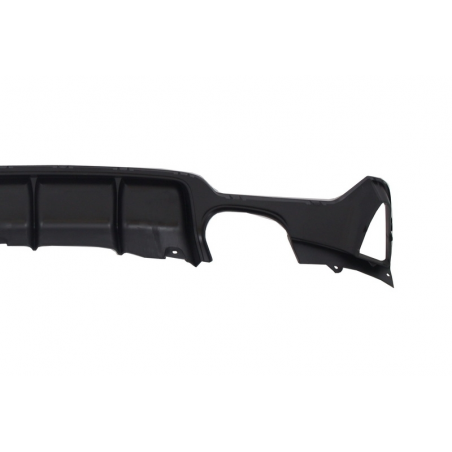 Rear Bumper Diffuser suitable for BMW F32 F33 F36 (2013-) Coupe Cabrio 4 Series M Performance Design Twin Double Outlet Rear Bumper Diffuser suitable for BMW F32 F33 F36 (2013-) Coupe Cabrio 4 Series M Performance Design Twin Double Outlet