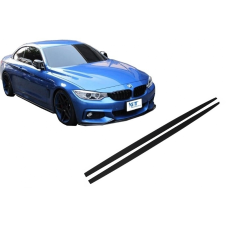 Side Skirts Add-on Lip Extensions suitable for BMW 4 Series F32 F33 F36 Coupe Cabrio Grand Coupe M-Performance Side Skirts Add-on Lip Extensions suitable for BMW 4 Series F32 F33 F36 Coupe Cabrio Grand Coupe M-Performance