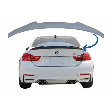 Trunk Spoiler suitable for BMW 4 Series Coupe F32 (2013-up) M4 CSL Design Trunk Spoiler suitable for BMW 4 Series Coupe F32 (2013-up) M4 CSL Design