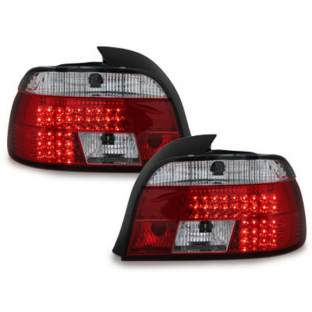 DECTANE LED Taillights suitable for BMW 5 Series E39 1995-2003 Red/Crystal Clear DECTANE LED Taillights suitable for BMW 5 Series E39 1995-2003 Red/Crystal Clear