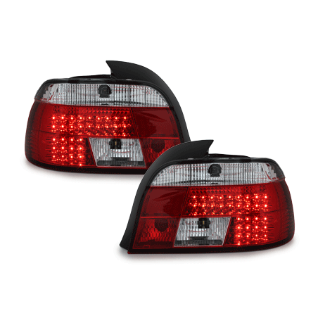 DECTANE LED Taillights suitable for BMW 5 Series E39 1995-2003 Red/Crystal Clear DECTANE LED Taillights suitable for BMW 5 Series E39 1995-2003 Red/Crystal Clear