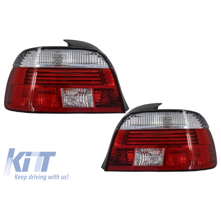 Taillights suitable for BMW 5 Series E39 (1996-2003) Red Clear LCI Design Taillights suitable for BMW 5 Series E39 (1996-2003) Red Clear LCI Design