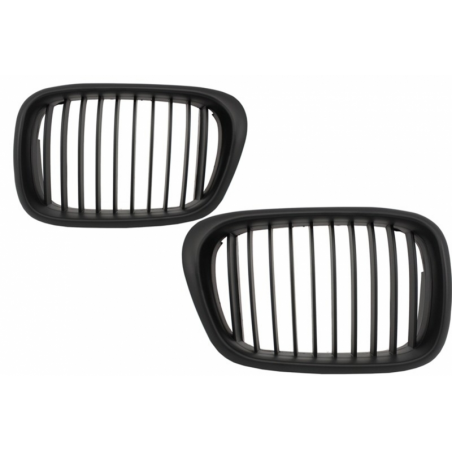 Central Grilles Kidney Grilles suitable for BMW E39 5 Series (1997-2003) Matte Black Central Grilles Kidney Grilles suitable for BMW E39 5 Series (1997-2003) Matte Black