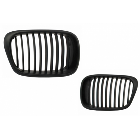 Central Grilles Kidney Grilles suitable for BMW E39 5 Series (1997-2003) Matte Black Central Grilles Kidney Grilles suitable for BMW E39 5 Series (1997-2003) Matte Black