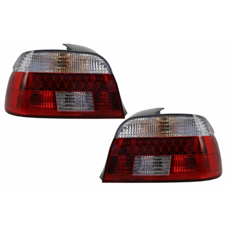 DECTANE LED Taillights suitable for BMW 5 Series E39 1995-2003 Red/Crystal Clear DECTANE LED Taillights suitable for BMW 5 Series E39 1995-2003 Red/Crystal Clear