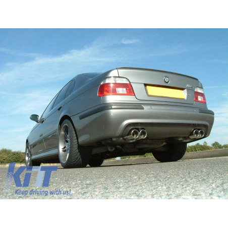 Rear Bumper suitable for BMW 5 Series E39 (1995-2003) Double Outlet M5 Design with PDC Rear Bumper suitable for BMW 5 Series E39 (1995-2003) Double Outlet M5 Design with PDC