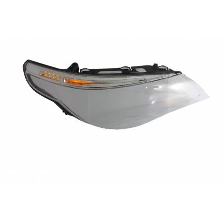Headlights Lens Glasses suitable for BMW 5 Series E60/E61 Non-LCI (2003-03.2007) Limousine/Touring Headlights Lens Glasses suitable for BMW 5 Series E60/E61 Non-LCI (2003-03.2007) Limousine/Touring