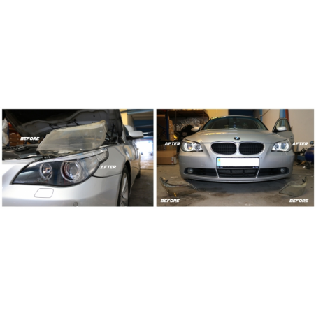 Headlights Lens Glasses suitable for BMW 5 Series E60/E61 Non-LCI (2003-03.2007) Limousine/Touring Headlights Lens Glasses suitable for BMW 5 Series E60/E61 Non-LCI (2003-03.2007) Limousine/Touring