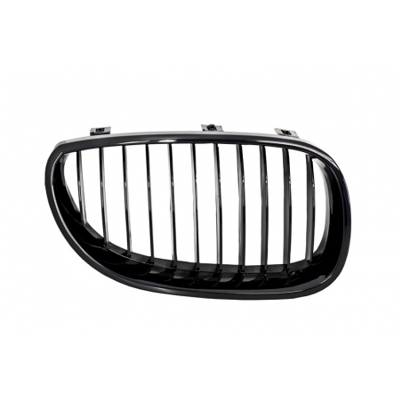 Front Grills suitable for BMW 5 Series E60 (2003-2009) Piano Black Front Grills suitable for BMW 5 Series E60 (2003-2009) Piano Black