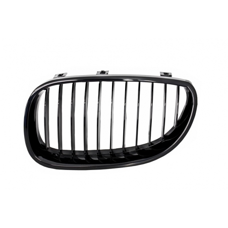 Front Grills suitable for BMW 5 Series E60 (2003-2009) Piano Black Front Grills suitable for BMW 5 Series E60 (2003-2009) Piano Black