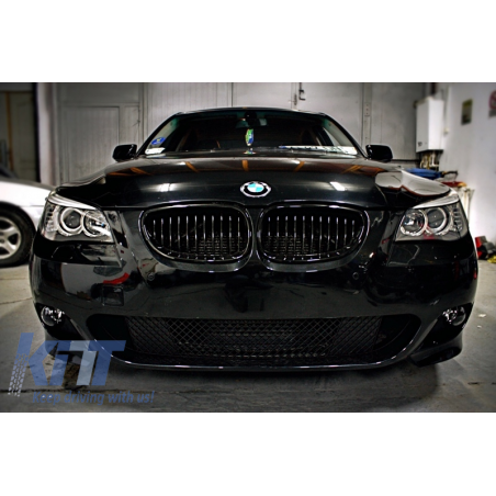 Front Bumper suitable for BMW 5 Series E60 (2003-2007) M-Technik Design PDC 24mm Front Bumper suitable for BMW 5 Series E60 (2003-2007) M-Technik Design PDC 24mm