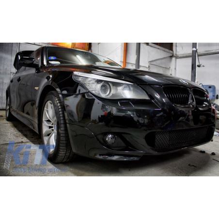Front Bumper suitable for BMW 5 Series E60 (2003-2007) M-Technik Design PDC 24mm Front Bumper suitable for BMW 5 Series E60 (2003-2007) M-Technik Design PDC 24mm