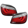 LED-Lightbar Taillights suitable for BMW E60 5ER 04-07 Red / Clear LED-Lightbar Taillights suitable for BMW E60 5ER 04-07 Red / Clear